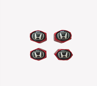 product_thumbnail_Honda Wheel Valve Cover (Red)